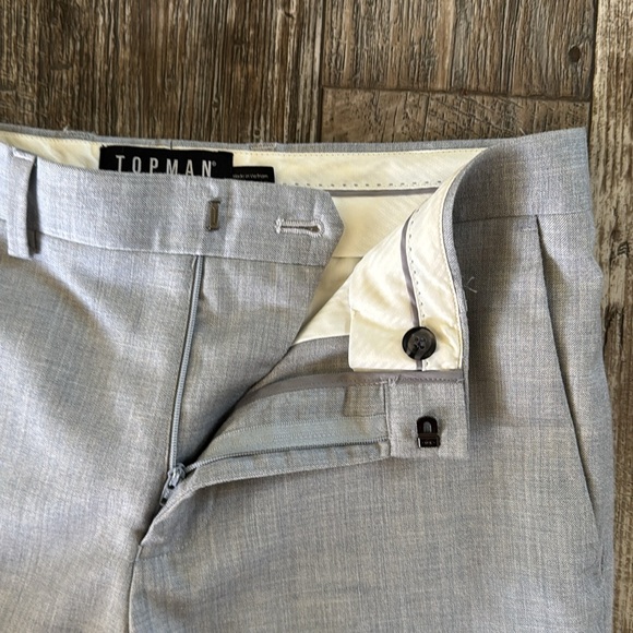 TOPMAN DRESS PANTS FIT WAIT 30s - Picture 4 of 13